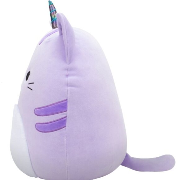 Squishmallows Original - Analea the Purple Tabby Caticorn - 5 Inch Plush Stuffie - Picture 2 of 3
